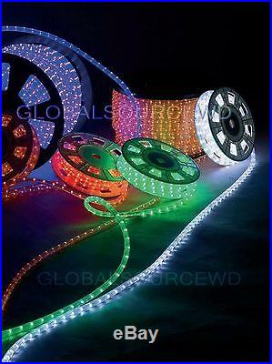 150' FEET LED Rope Lights Choose You Color 1/2 /13MM 1656 LEDs With Accessories