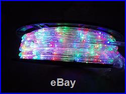150' Led Rope Lights Multi Color 3/8 Indoor/Outdoor