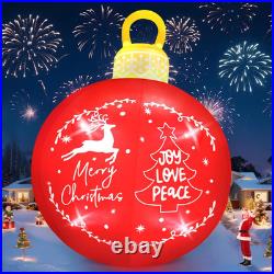15FT Giant Christmas Inflatable Outdoor Decoration, Merry Christmas Bell Inflata