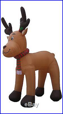 15 FOOT Christmas Inflatable Reindeer Moose Outdoor Garden Decoration Balloon