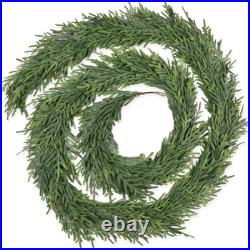 16FT Christmas Pine Garland Real Touch Green Garland