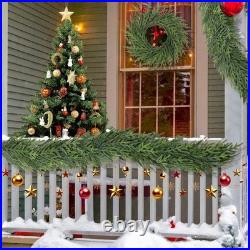 16FT Christmas Pine Garland Real Touch Green Garland