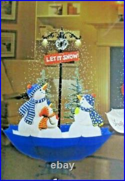 170cm High Musical Snowing Christmas decoration snowmans Umbrella Base indoor