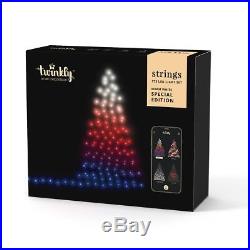 17.5m Twinkly Smart App Controlled Christmas Tree LED Lights Outdoor Indoor