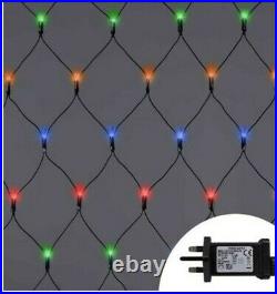 180360 LED String Fairy Chaser Lights Net Mesh Curtain Xmas Party Wedding Timer