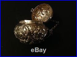 1890 Sterling Silver Gorham Repousse Tea Ball