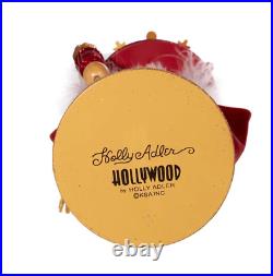18 HOLLYWOOD CORAL KING NUTCRACKER Kurt Adler NEW PERFECT HA0593 VIBRANT