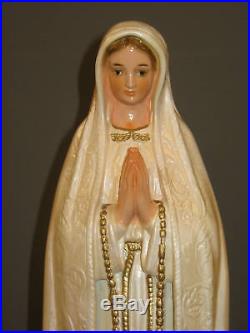 18 OUR LADY OF FATIMA religious outdoor statue