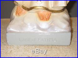 18 OUR LADY OF FATIMA religious outdoor statue
