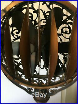 1920's Victor Luminaire Funeral Parlor Fan, Excellent Condition, Halloween Prop