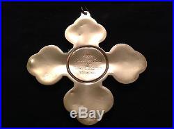 1971 Sterling Silver Reed & Barton Annual Christmas Cross Ornament