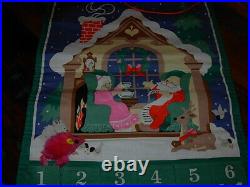 1987 AVON Advent Calendar with Pink Mouse MIssing Original Mouse