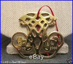 1988 Colonial Williamsburg Virginia Jefferson Cipher Gold Brass symbol