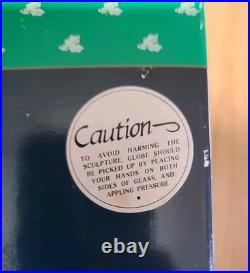 1992 Holiday Classics GrandGlobe 9Musical & Lighted 160MM SnowGlobe TOY SHOPPE