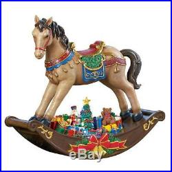 19 LED Rocking Horse With Christmas Songs Costco Decoration Musical Lighted