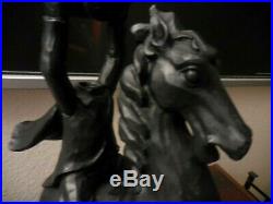 19 Sleepy Hollow Headless Horseman Ichabod Crane Statue Prop Decor Halloween
