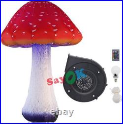 1M-5M Full Printing Colored Giant Inflatable Mushroom for Theme Park Event Part
