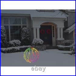 1.5ft GE Color Effects 18 RGB Christmas Ornament 156 Color Changing LED Lights