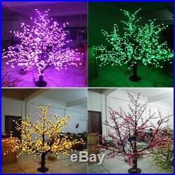 1.8M 6Ft 1536Pcs LED Cherry Blossom Tree Christmas Wedding Garden Holiday deco