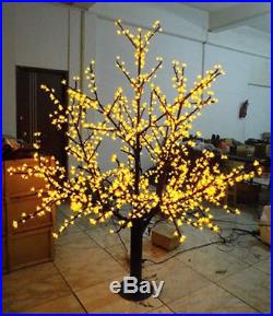 1.8M 6Ft 1536Pcs LED Cherry Blossom Tree Christmas Wedding Garden Holiday deco