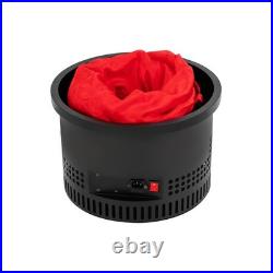 1.8M LED Fake Flame Effect Lamp Simulated Campfire Light Red Flame Torch Light