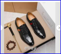 1 pair Men's Professional Handmade leather shoes for repayment