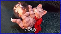 2001 Hand Craft Hallmark Keepsake Mischievous Kittens WithHamster Ornament MIB #3