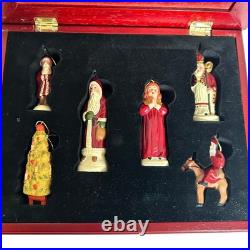 2001 Judi Vaillancourt Neiman Marcus Christmas Ornament Set Possible Dreams RARE