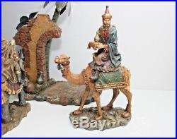2003 The Bombay Company Christmas Nativity Scene RARE Treasured Craftsmanship