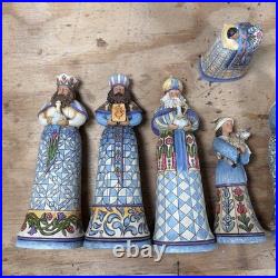 2007 Jim Shore 10 Piece Full Set Mint with Original Boxes Heartwood Creek