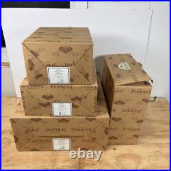 2007 Jim Shore 10 Piece Full Set Mint with Original Boxes Heartwood Creek
