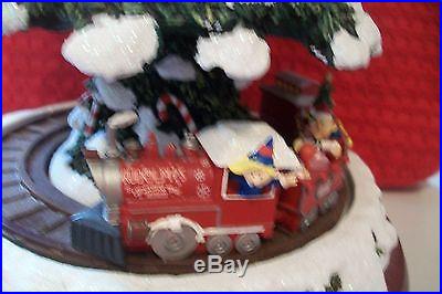 2007 Retired RUDOLPH'S CHRISTMAS TOWN EXPRESS by BRADFORD Editions