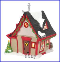 $200 Department 56 Lighted Mickey's Merry Christmas Clubhouse Village 6010492