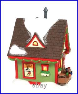 $200 Department 56 Lighted Mickey's Merry Christmas Clubhouse Village 6010492