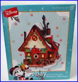 $200 Department 56 Lighted Mickey's Merry Christmas Clubhouse Village 6010492