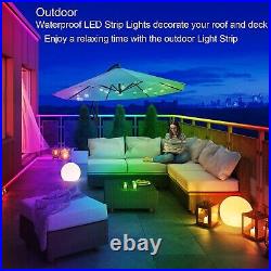 200ft Outdoor LED Strip Lights Waterproof 1 Roll, IP68 Outside Led Light. 1017