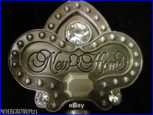 2012 1ST CHRISTMAS NEW HOME KEY ORNAMENT~METAL~PEWTER~NWOT