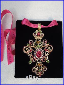 2012 Annual Bejeweled Ornament Jay Strongwater with Swarovski Crystals NIB