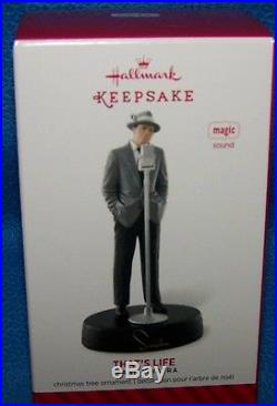 2014 Hallmark Keepsake Ornament That's Life Frank Sinatra