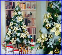 2016 New Artificial Luxury Light Christmas Tree with Christmas Decorations 210cm
