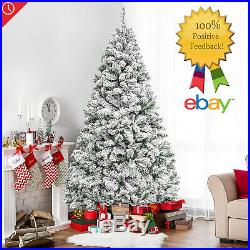 2019 Quality Christmas tree snow tips flocked 6ft (Almost Gone!)