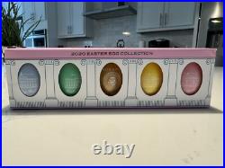 2020 Official Donald J. Trump The White House Easter Egg Roll Wooden 5 Egg Set