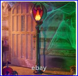 2024 Cracker Barrel Dragon Lamp Post Fire Breathing 6ft Cracker Barrel Halloween