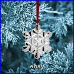 2024 Sterling Silver Snowflake Ornament 55th Edition