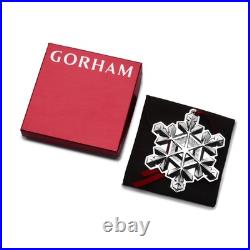 2024 Sterling Silver Snowflake Ornament 55th Edition