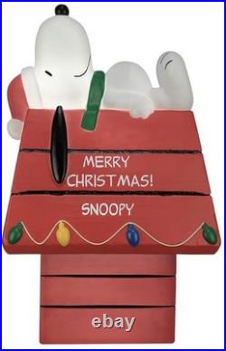 2025 Christmas Limited Peanuts SNOOPY 34.4 H Blowmold Outdoor Decor. New In Box