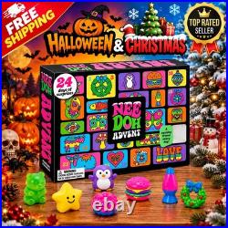 2026 NeeDoh Advent Calendar 24 Days Of Surprise Christmas Countdown BRANDNEW Usa