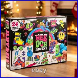 2026 NeeDoh Advent Calendar Squishmas Christmas 24 Days Fidget Toy Gift