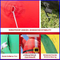 20 26 33 40FT Giant Christmas Inflatable Santa Claus Outdoor Decoration & Blower
