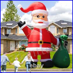20/26/33/40FT Giant Premium Christmas Inflatable Santa Claus Xmas Party & Blower